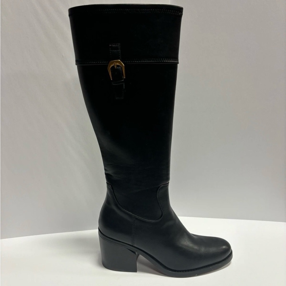 Franco Sarto Women’s Adabella, Black Knee High Boots, Size 10 M